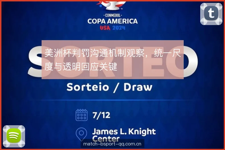 美洲杯判罚沟通机制观察，统一尺度与透明回应关键